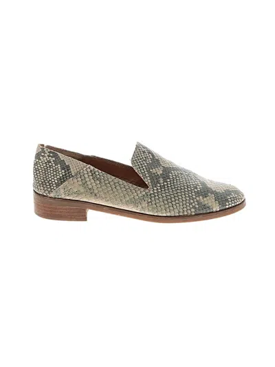 Pre-owned Lucky Brand Flats In Tan