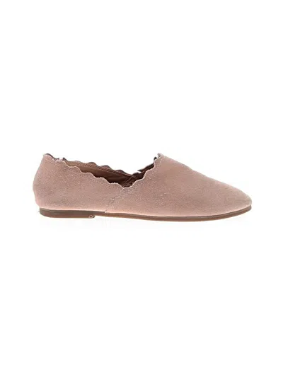 Pre-owned Lucky Brand Flats In Tan