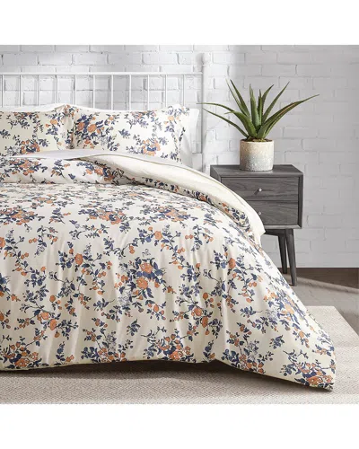 Lucky Brand Garden Bouquet Reversible Duvet Cover Set In Multi