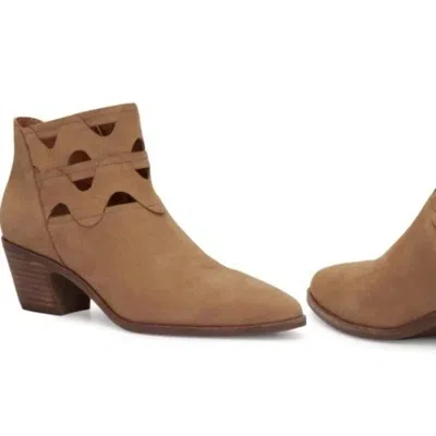 Lucky Brand Gezana Cutout Bootie In Tan In Multi