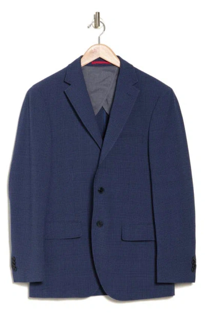 Lucky Brand Glen Plaid Sport Coat In Navy