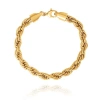 Lucky Brand Gold-tone Rope Chain Bracelet In Gold