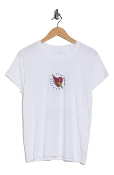 Lucky Brand Good Music Graphic T-shirt In White
