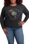 Lucky Brand Graphic Sweatshirt In Black