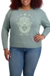 Lucky Brand Graphic Sweatshirt In Gray