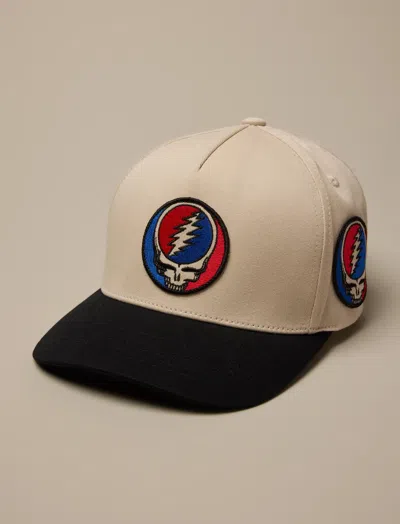 Lucky Brand Grateful Dead Skull Baseball Hat In Neutral