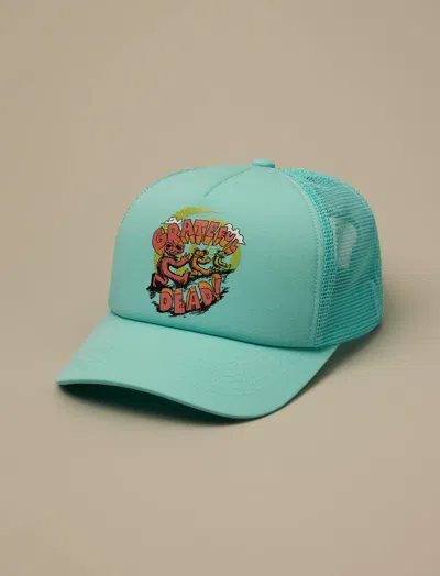 Lucky Brand Grateful Dead Trucker Hat In Blue