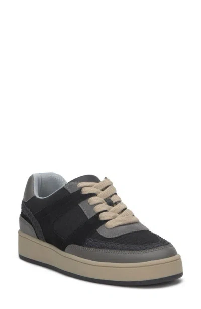 Lucky Brand Halinna Sneaker In Black/griffin