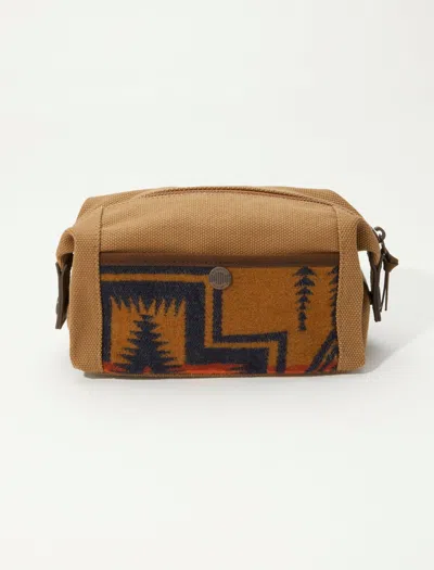 Lucky Brand Harding Tan Travel Pouch In Brown
