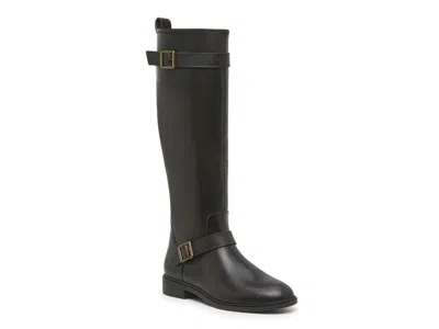 Lucky Brand Harlen Riding Boot In Black