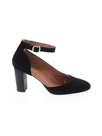 Pre-owned Lucky Brand Heels In Black