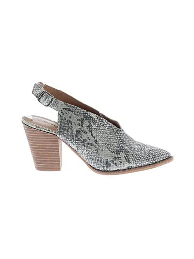 Pre-owned Lucky Brand Heels In Silver