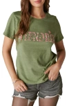 LUCKY BRAND HENDRIX EMBROIDERED GRAPHIC T-SHIRT