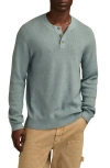 Lucky Brand Henley Sweater In Green