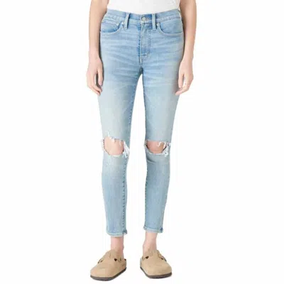 Lucky Brand High Rise Bridgette Skinny Jeans In Darwin Dest In Blue