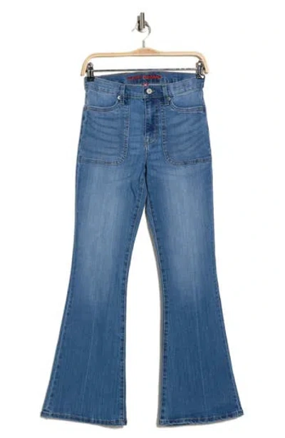 Lucky Brand High Rise Stevie Flare Jeans In Blue