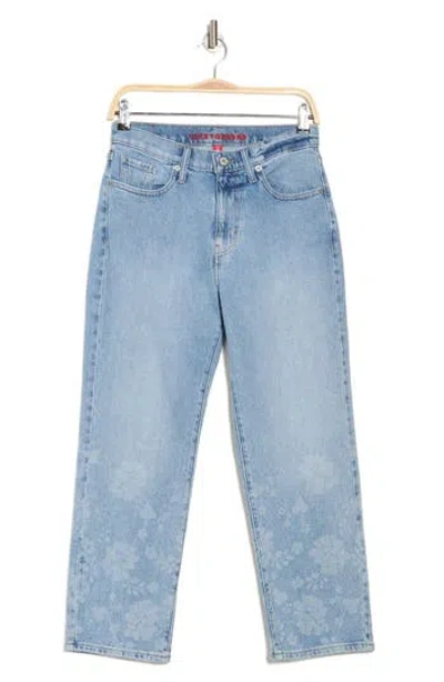 Lucky Brand High Waist '90s Loose Crop Jeans In Take Your Ease