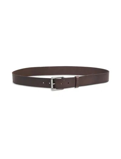 Lucky Brand Highland Leather Belt In Green
