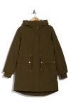 Lucky Brand Hooded Anorak Jacket In Green