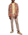 Lucky Brand Humboldt Shirt Graphic T Shirt Straight Fit Jeans In Sand