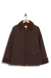 Lucky Brand Hunting Diamond Quilted Jacket In Brown