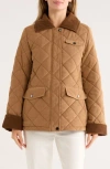 Lucky Brand Hunting Diamond Quilted Jacket In Brown