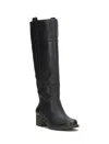 Lucky Brand Womens Hybiscus Knee High Riding Boots Regular Wide Extra Wide Calf In Multi