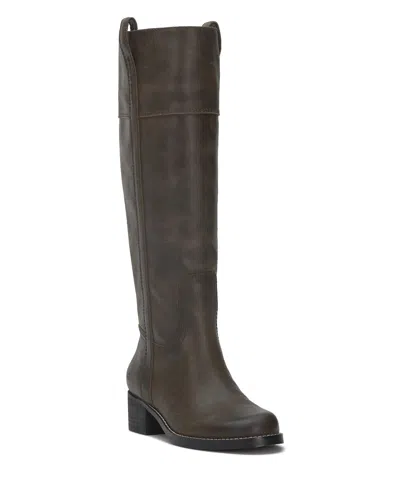 Lucky Brand Hybiscus Riding Boot In Brown