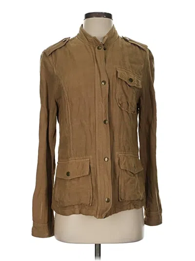Pre-owned Lucky Brand Jacket In Brown