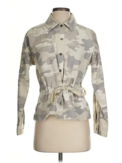 Pre-owned Lucky Brand Jacket In Gray