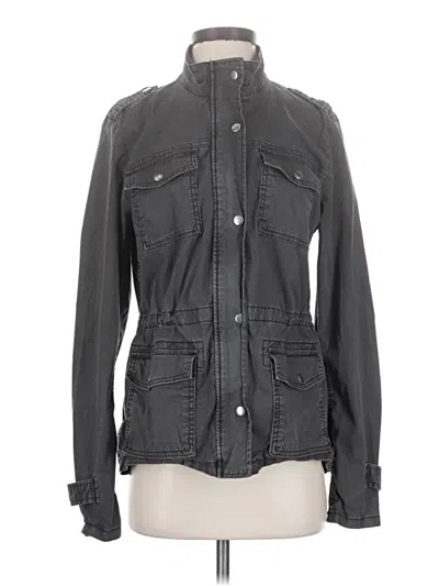 Pre-owned Lucky Brand Jacket In Gray