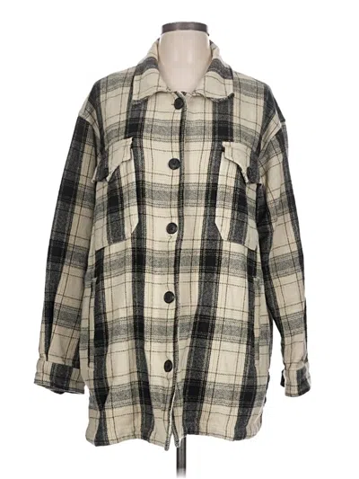Pre-owned Lucky Brand Jacket In Gray
