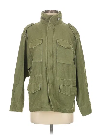 Pre-owned Lucky Brand Jacket In Green