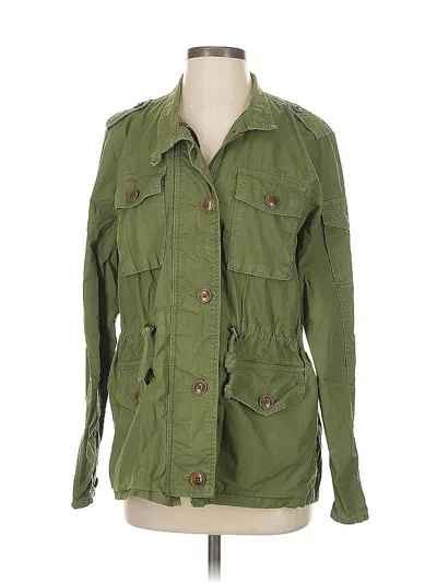 Pre-owned Lucky Brand Jacket In Green