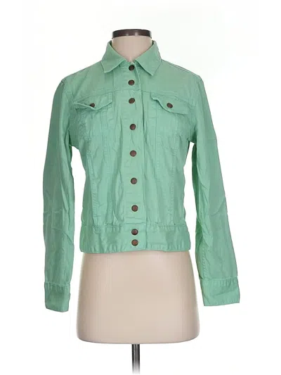 Pre-owned Lucky Brand Jacket In Green