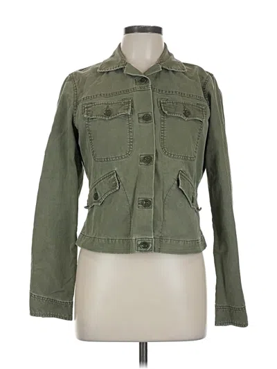 Pre-owned Lucky Brand Jacket In Green