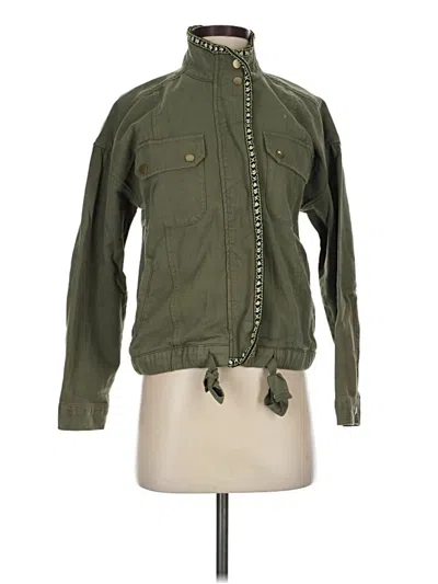 Pre-owned Lucky Brand Jacket In Green