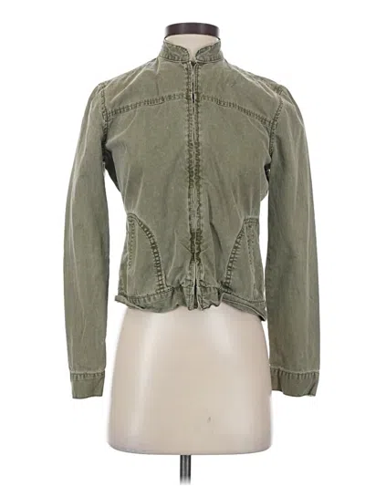 Pre-owned Lucky Brand Jacket In Green