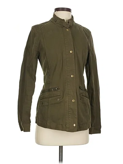 Pre-owned Lucky Brand Jacket In Green