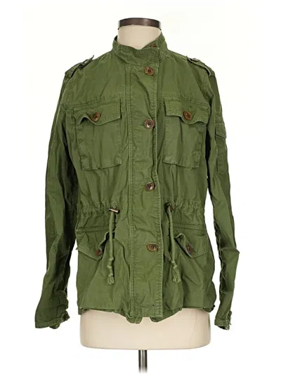Pre-owned Lucky Brand Jacket In Green