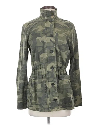 Pre-owned Lucky Brand Jacket In Green