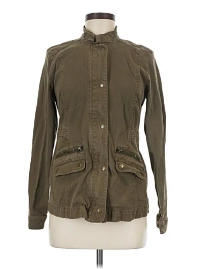 Pre-owned Lucky Brand Jacket In Green