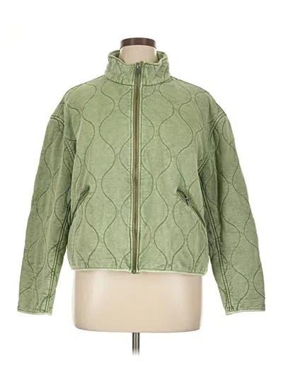 Pre-owned Lucky Brand Jacket In Green