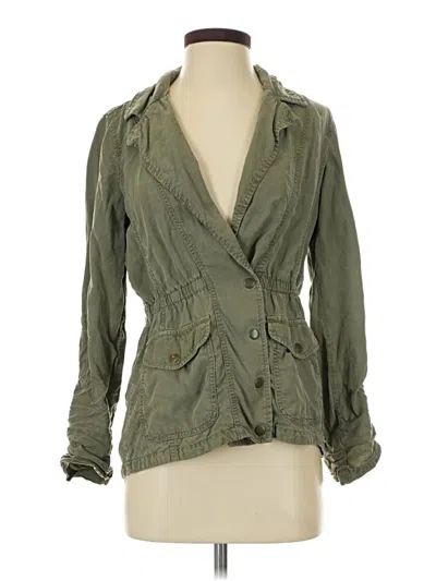 Pre-owned Lucky Brand Jacket In Green