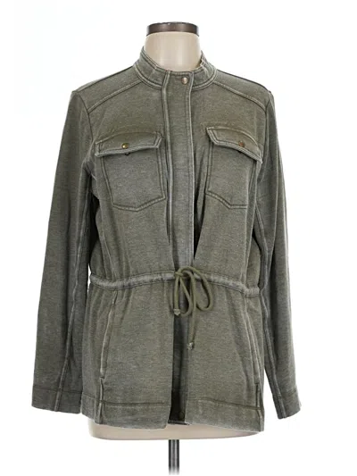 Pre-owned Lucky Brand Jacket In Green