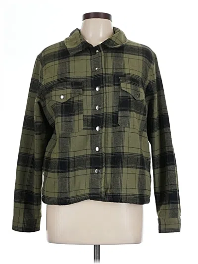 Pre-owned Lucky Brand Jacket In Green