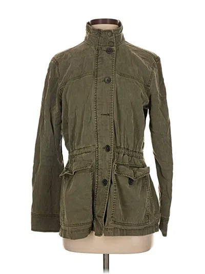 Pre-owned Lucky Brand Jacket In Green