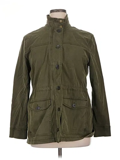 Pre-owned Lucky Brand Jacket In Green
