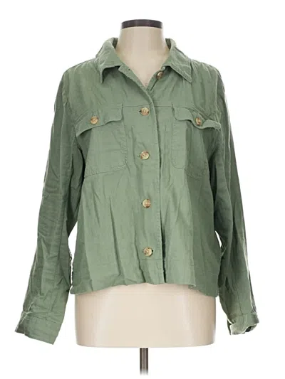 Pre-owned Lucky Brand Jacket In Green