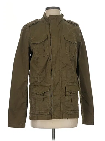 Pre-owned Lucky Brand Jacket In Green